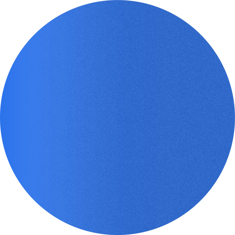 Blue Circle Shape Abstract